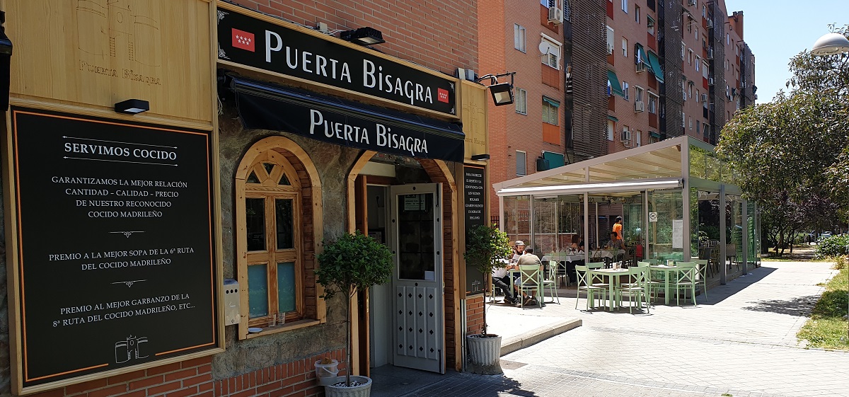 error robo Ordinario Puerta Bisagra - Restaurante Asador en Vallecas (Madrid)